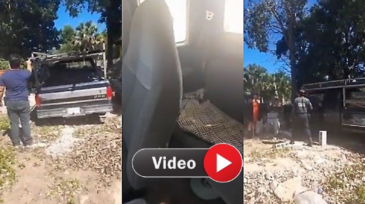 VIDEO: “Me faltan todas mis herramientas viejo”, joven denuncia robó a su camioneta