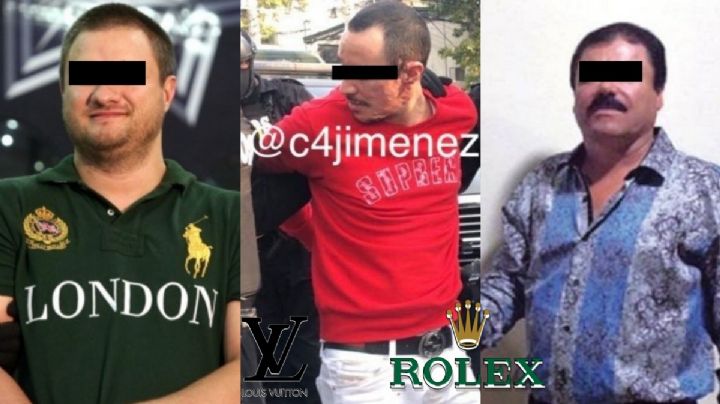 Rolex, Gucci y Luis Vuitton, las marcas del narco