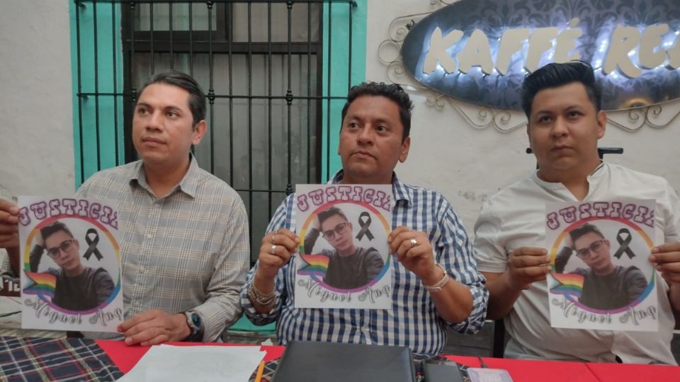 Organizaciones No Gubernamentales y comunidad LGBT exigen justicia por Miguel, chef asesinado en Xalapa