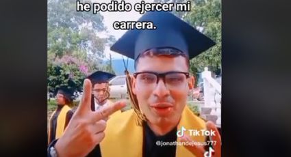 Broma en TikTok le cuesta el título a joven universitario