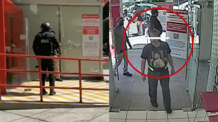 Adulto mayor asalta banco en la Roma; lo atrapan calles más adelante