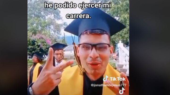 Broma en TikTok le cuesta el título a joven universitario