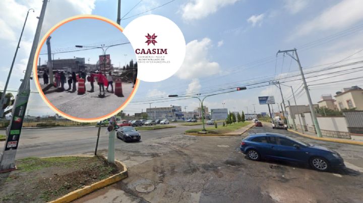 Por reclamos a Caasim bloquean bulevar de Pachuca; ¿ya hay paso?