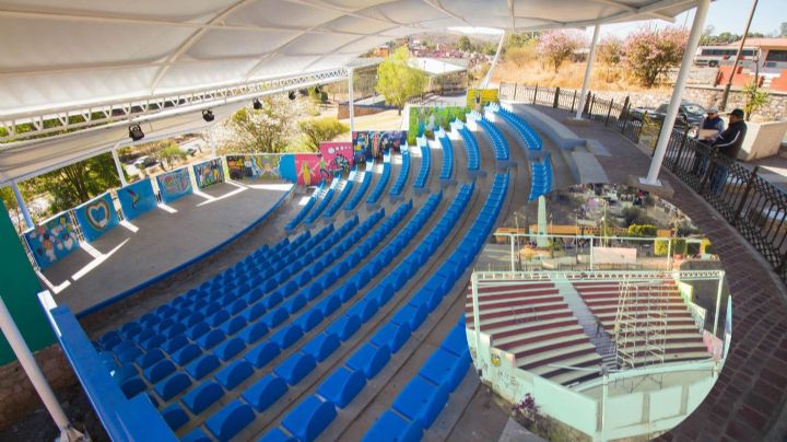 ¿Y por qué es azul el Foro de la Hermandad en la capital? Alcalde Navarro lo explica