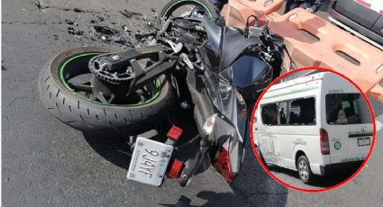 Mueren dos bikers en accidentes con vehículos, en Coacalco y Tlalnepantla