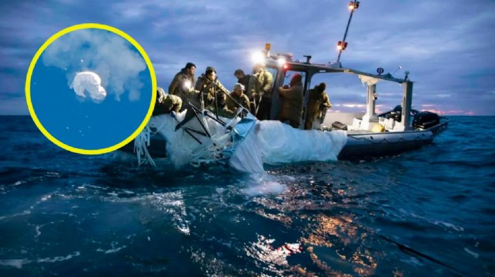 Esto dice China sobre su globo “espía” que EU abatió en el Atlántico