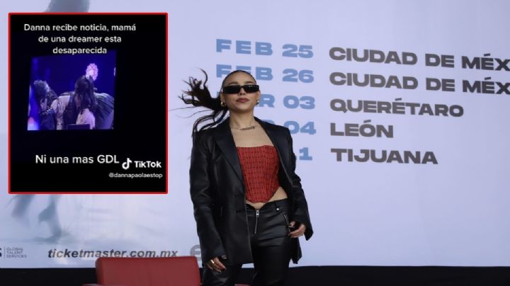 VIDEO | “No estás sola”: El mensaje que dio Danna Paola a niña con madre desaparecida