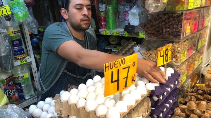 Kilo de huevo sube 50 centavos diario en Edoméx, alertan comerciantes
