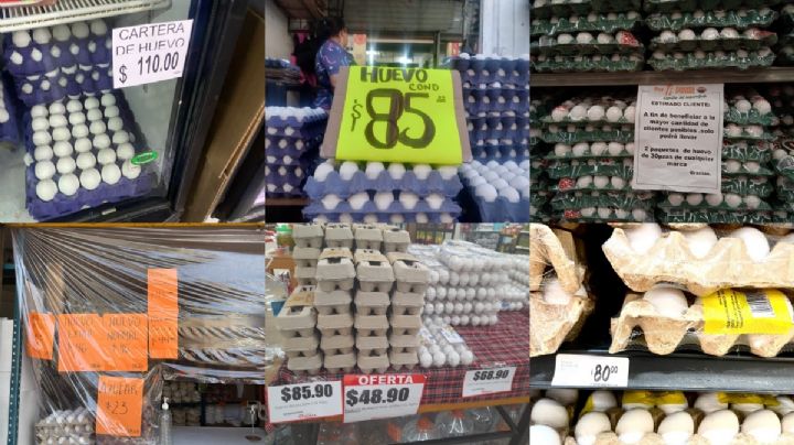 Inflación en México: Precio de huevo se dispara a más de 100 pesos en varias partes del país
