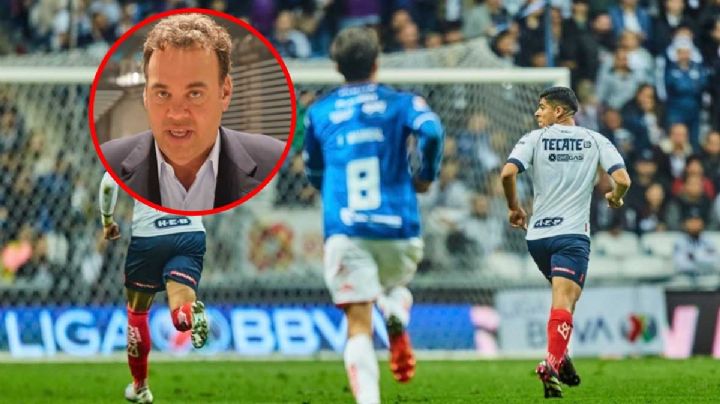 Jugador de Rayados juega sin nombre ni número en su playera; Faitelson lo critica y termina humillado
