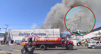 Sin lesionados en incendio de dulcería en Pachuca | FOTOS