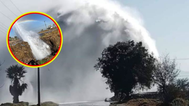 Alarma en Hidalgo una fuga que parecía huachicol; era agua hacia Pemex