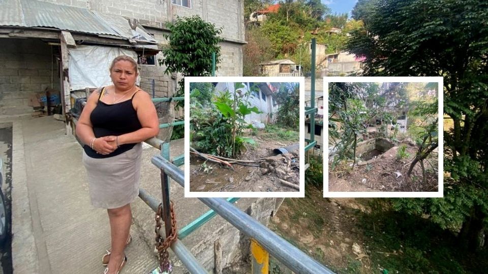 María narra como sufre por falta de agua junto a su familia.