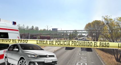 En pleno Día de la Candelaria, choca auto en bulevar de Pachuca | FOTOS