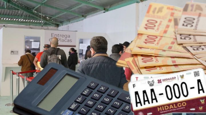 ¿Cuánto dinero dejó el primer mes de reemplacamiento en Hidalgo?