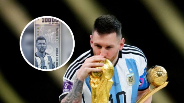 Así será el billete de Messi tras ganar el Mundial, ¿Cuánto costará en México y en Argentina?