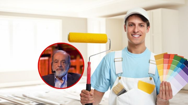 ¿Quieres aprender a pintar tu casa? Carlos Slim te enseña GRATIS