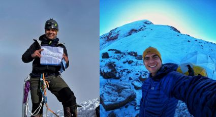 Alpinista de Minatitlán logra 4 cumbres de las montañas más altas de Ecuador