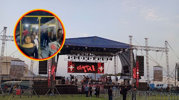 Concierto de El TRI en Hidalgo se sale de control; hubo "portazo" | VIDEO