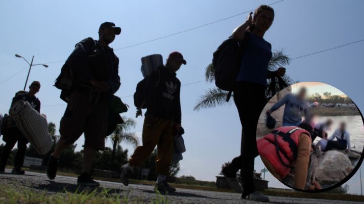 Salvan a 2 migrantes de Guanajuato casi congelados en el río Bravo