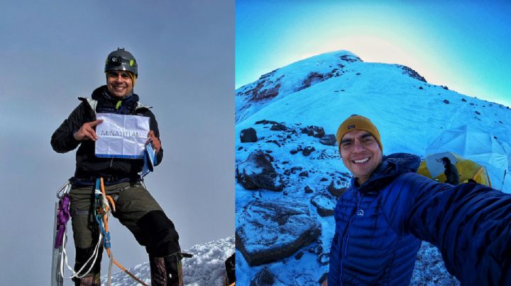 Alpinista de Minatitlán logra 4 cumbres de las montañas más altas de Ecuador