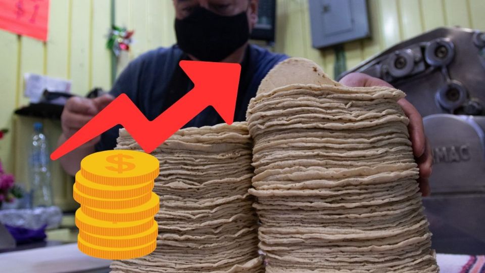 La inflación alcanzó al precio de la masa y la tortilla.