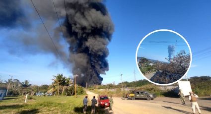 VIDEOS: Confirman 5 desaparecidos por explosión de Pemex en Ixhuatlán