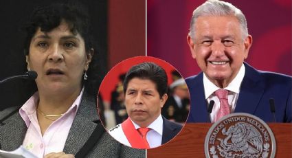 Esposa de Pedro Castillo se reúne con AMLO en Palacio Nacional