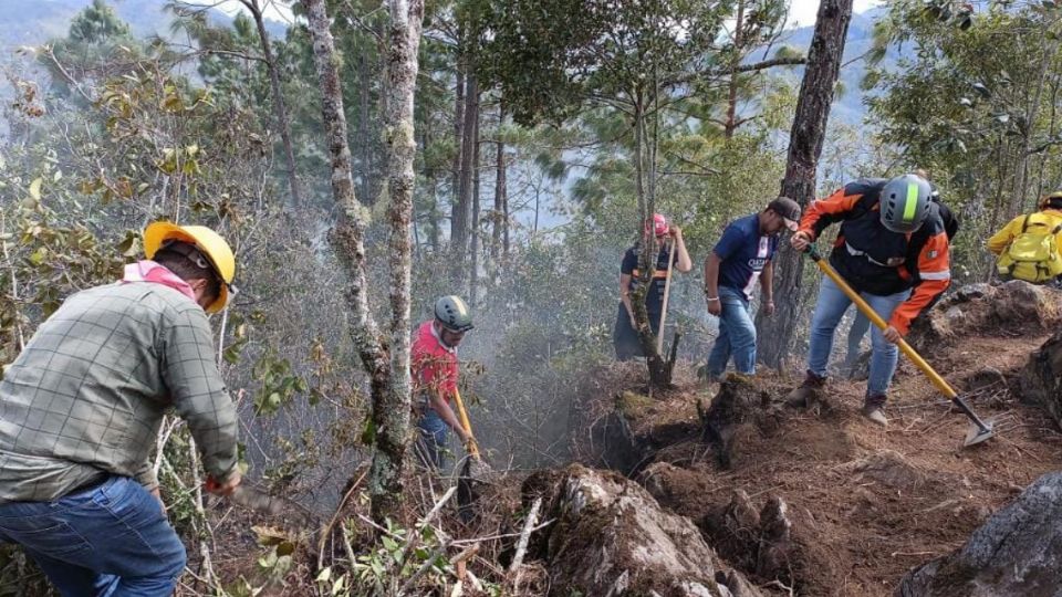 Incendio en Tequila, Altas Montañas