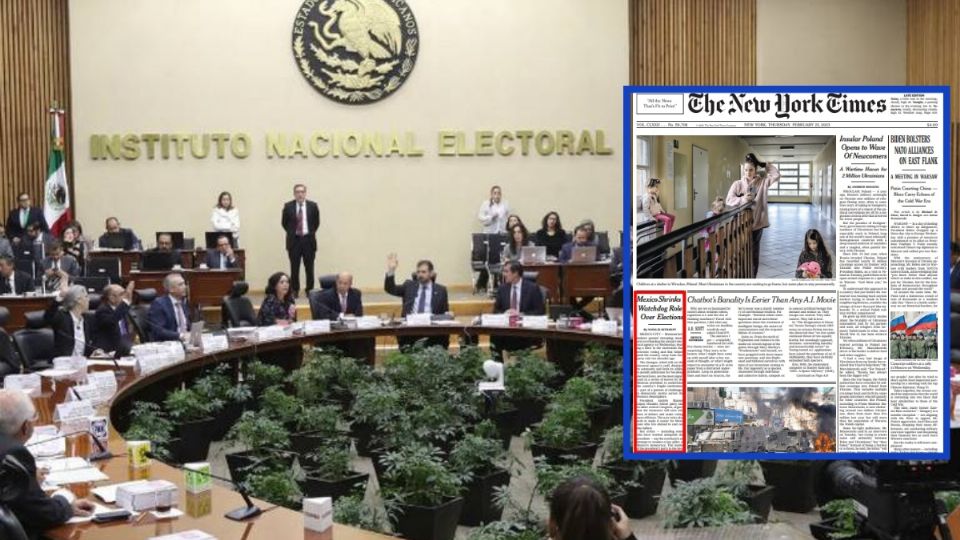 NYT alerta golpe al INE en México