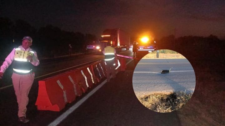 Cierran por socavón la carretera Celaya-San Miguel; esta es la ruta alterna