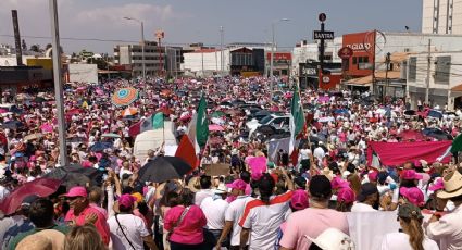 No al plan B, claman en marcha por el INE en Veracruz-Boca del Río