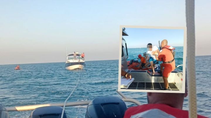 Se van de tour en yate y quedan atrapados en isla de Veracruz