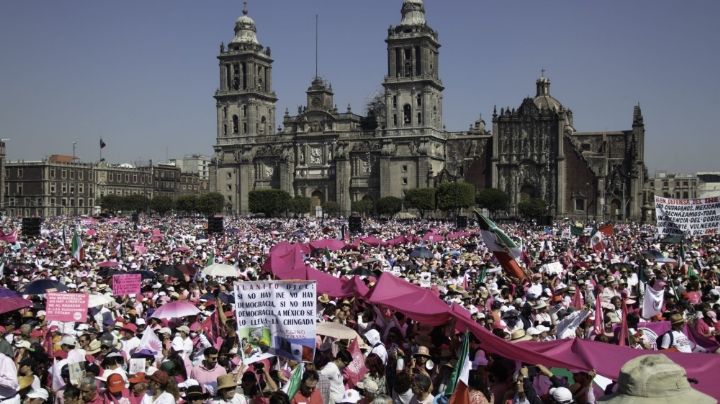 En México, multitudinarias protestas contra ley que debilita al INE: The Washington Post