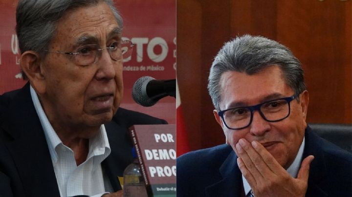 En busca de un mensaje de unidad, Monreal se reúne con Cuauhtémoc Cárdenas