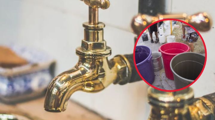 ¿Qué colonias y pueblos de la CDMX no tendrán agua?