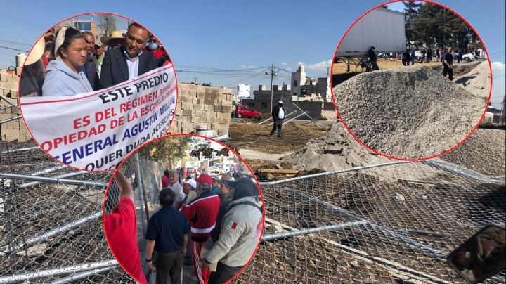 Quieren construir gasera en terrenos de una primaria; vecinos se interponen