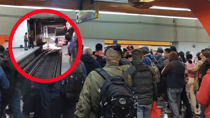 Metro CDMX: Línea 7, con avance lento por persona que bajó a las vías