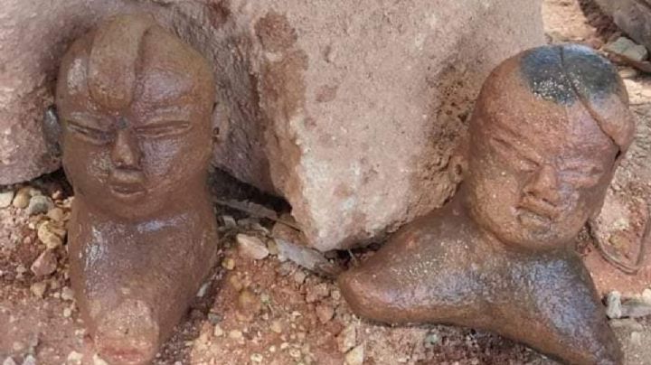 Campesinos hallan posibles vestigios arqueológicos en Chinameca