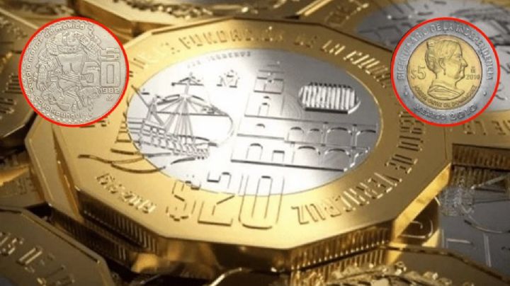 Estas son las monedas se venden hasta en un millón de pesos