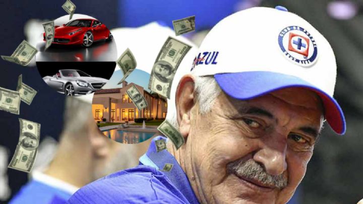 La fortuna y los lujos de "Tuca" Ferretti que generan polémica en Cruz Azul