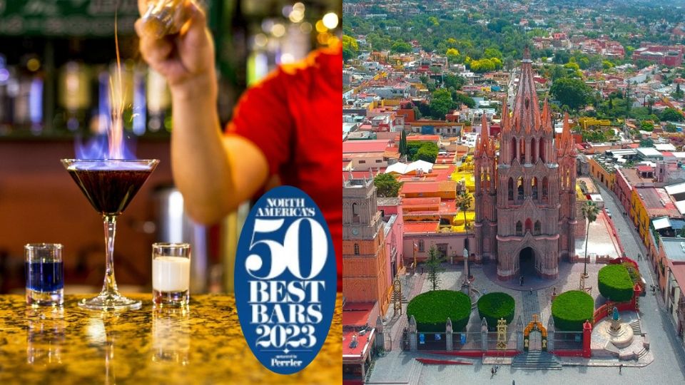 Llegan a San Miguel de Allende North America’s 50 Best Bars 2023.