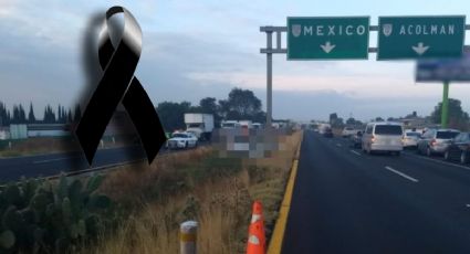 Mortal accidente en la México-Tulancingo; joven queda prensado en su Volkswagen