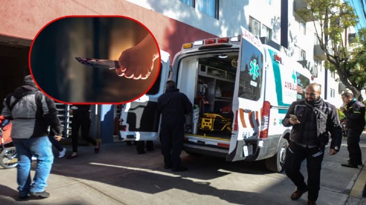 Niña acuchilla a su madrasta por la espalda; quería quitarle su celular