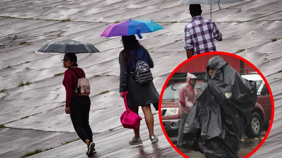 Estas condiciones meteorológicas también ocasionarán lluvias con intervalos de chubascos en Puebla y lluvias aisladas en Guanajuato, Hidalgo y Querétaro.