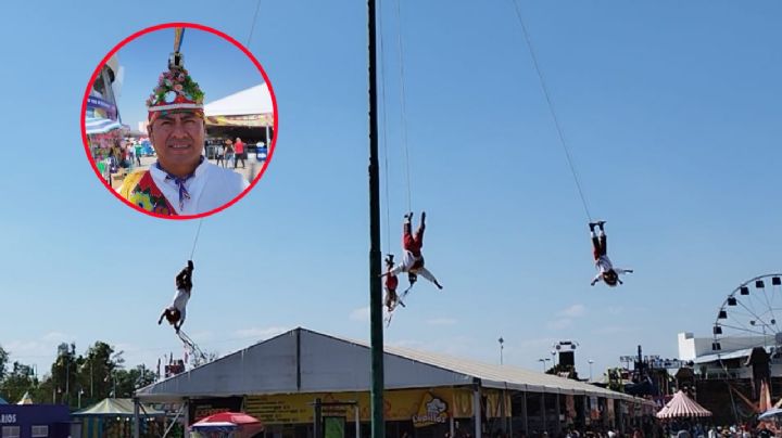 Voladores de Papantla: más de 40 años en la Feria de León