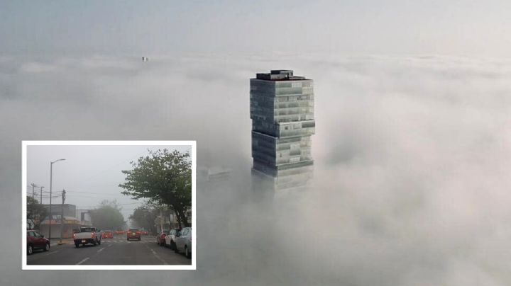 ¿Por qué hay niebla en la zona conurbada Veracruz-Boca del Río?