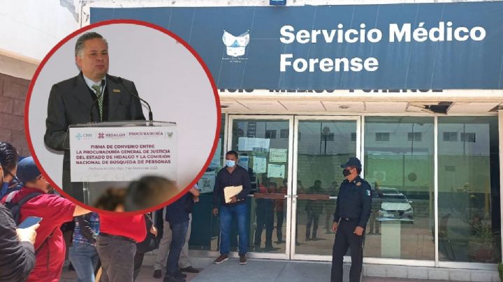 Santiago Nieto reveló cuántos cuerpos sin identificar hay en la Procuraduría de Hidalgo