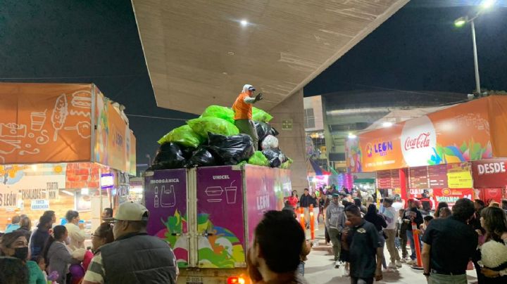 Feria de León: así lograron que el evento sea ejemplo de limpieza
