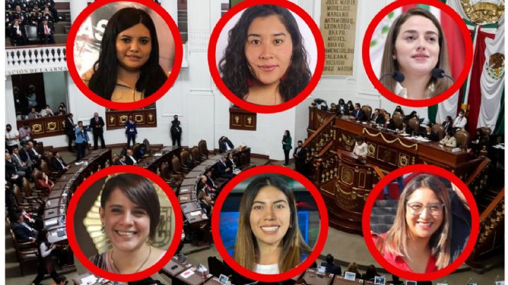 Las 6 mujeres, de menos de 30, que legislan en el Congreso de la CDMX